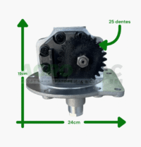 BOMBA HIDRAULICA NEW HOLLAND 5600/6600 - Imagem 4