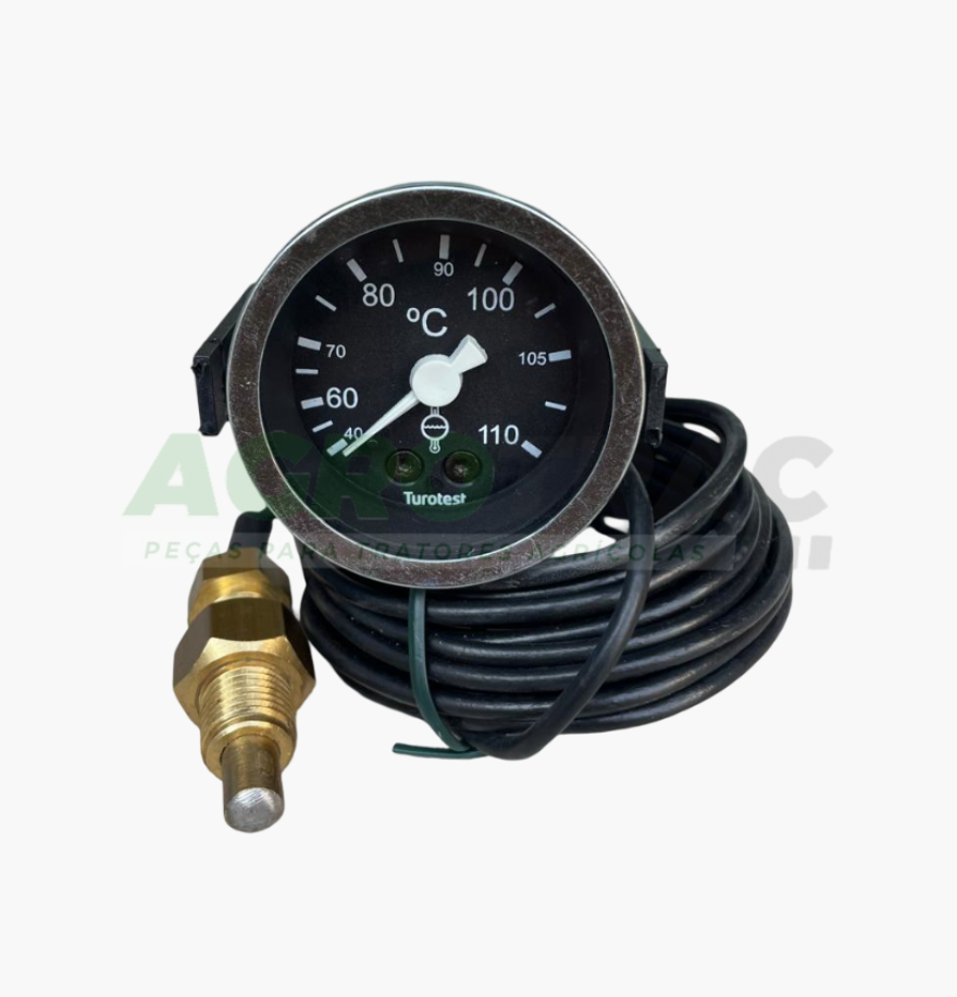 INDICADOR DE TEMPERATURA MECÂNICO 302583 52MM CABO 4,00M